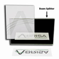 Non-Polarizing Beam Splitter's from Abrisa Technologies Reflect and Transmit Mirror Images