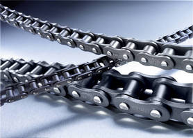 Black Coated Roller Chains are designed for extended service.