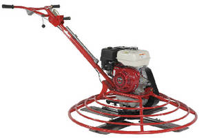 Walk-Behind Power Trowels offer rotor speeds up to 150 rpm.