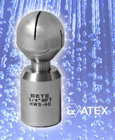 Rotary Tank Cleaning Nozzles feature Atex certifiication.