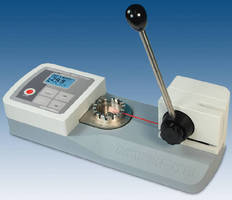 Wire Terminal Pull Tester accommodates up to 0.25 in. samples.