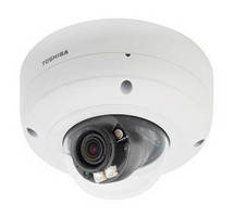 IP Network Dome Camera features optical zoom for wide angle views.