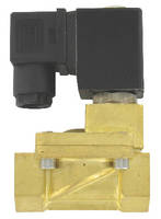 Solenoid Valves can be oriented in any position.