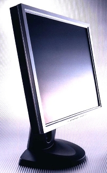 Flat Panel Displays offer narrow 18.6 mm bezel.