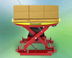 Pneumatic Palletizer accommodates 400-4,500 lb loads.