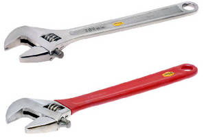 Adjustable Wrenches are corrosion resistant for use in critical areas.