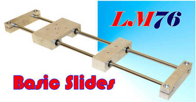 Linear Motion Slides support single-/multi-axis applications.