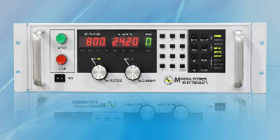 Programmable DC Power Supplies range from 2-2,000 kW+.