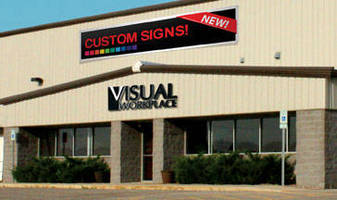 Color Signs and Banners are customized to application needs.