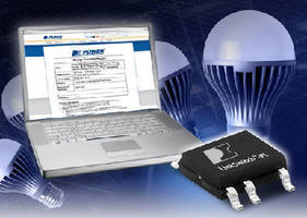 LED Driver IC replaces 100 W A19 incandescent bulbs.