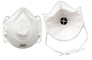 Respirator is comfortable to promote wear.