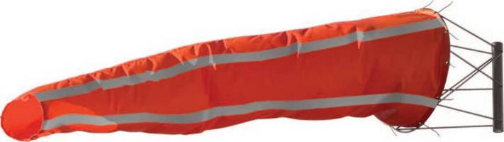 Windsock with Reflective Material is designed for visibility.