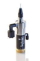 Microshot Needle Valve is constructed of stainless steel.
