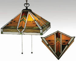 Art Glass Lighting comes in pendant, sconce, and floor models.