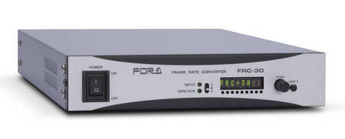 HD/SD Frame Rate Converter features multimodal operation.