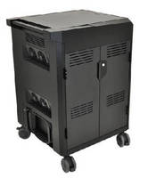 Laptop Carts provide organized storage and charging.
