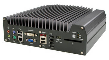 Ruggedized, PoE-Enabled Computer operates from -25 to +70