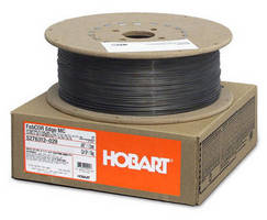 Metal-Cored Wire offers high-quality welds, reduced cleanup.
