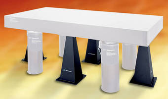 Earthquake Restraint System secures optical tables.