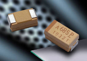 Polymer Tantalum Capacitors suit high voltage applications.