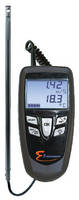Hot-Wire Thermo-Anemometer comes in rugged, compact housing.
