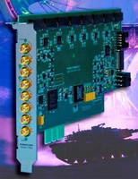 PCI Express Board synchronizes up to 256 channels.