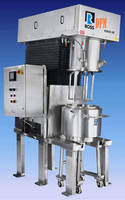 Double Planetary Mixers feature tilted design.
