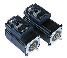Integrated Stepper Motors support Ethernet communications.