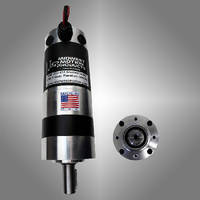 Planetary DC Gearmotor features IP54 sealed design.