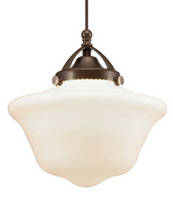 Pendant Fixture combines nostalgic aesthetic, LED light source.