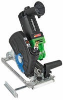 Heavy-Duty 7 in. Portable Saw smoothly cuts wet/dry stone.