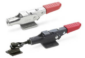 Metric Latch-Type Toggle Clamps include locking feature.