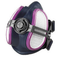 Half Mask Respirator features low-profile design.