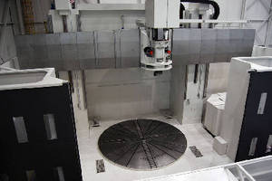 Vertical Turning Center features 5 m hydrostatic table.