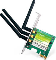 Wireless N Dual Band PCIe Adapter offers 450 Mbps speeds.
