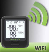 Wi-Fi Temperature/Humidity Sensor logs over 500,000 entries.
