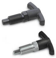 Indexing Plungers offer T-handle for grip and orientation.