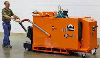 Fluid Reclamation Machine eliminates production interruption.