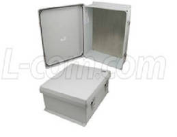 Industrial Enclosures are non-powered and weatherproof.