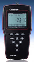 Handheld Signal Calibrator works with RTDs, thermocouples.