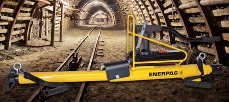 Rail Alignment Tool suits underground mining applications.