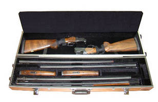 Gun Case holds 2 complete shotguns.