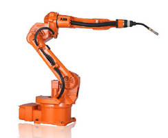 Arc Welding Robot features fully integrated dressing.