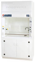 Ductless Fume Hood integrates chemical reference library.