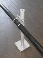 Single Support Pipe Stands provide seismic and wind restraint.