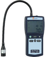 Portable Combustible Leak Detector measures from 0-10,000 ppm.