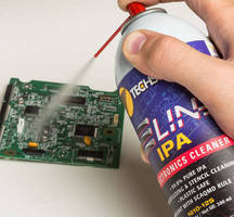 Ultra-Pure Isopropyl Alcohol comes in sealed aerosol can.