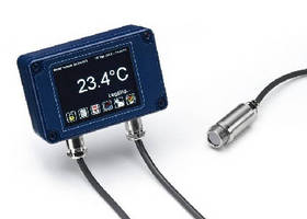 IR Temperature Sensor includes built-in touchscreen display.