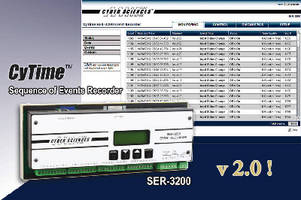Event Recorder supports mission-critical power monitoring.