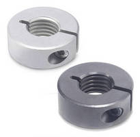 Metric Threaded Set Collars come in steel and stainless steel.